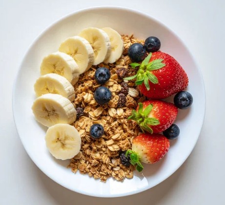 Vegan breakfast in Madrid Spain